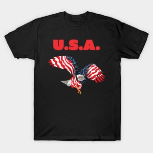 U.S.A. Eagle Flag T-Shirt